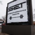 outdoor sign for Set: Strength Endurance Training