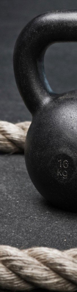 kettle bell left side